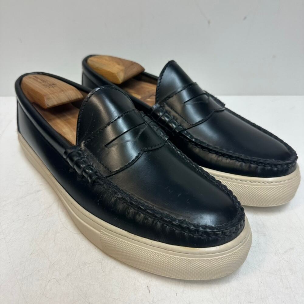 NWOT Oak Street Bootmakers Penny Loafer Sneakers Black Made in USA 9.5 D